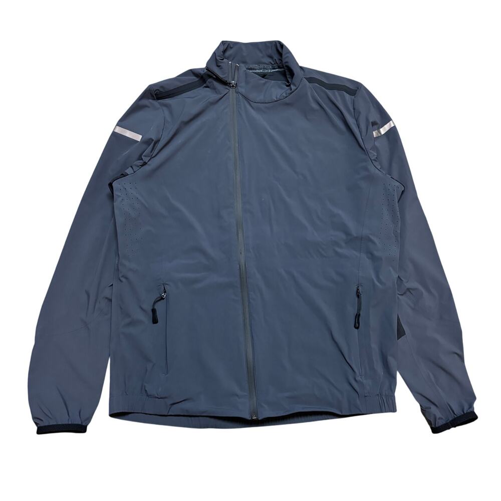 Isaora Training 4274 Asymmetric Zip Front Track Jacket Men's Medium